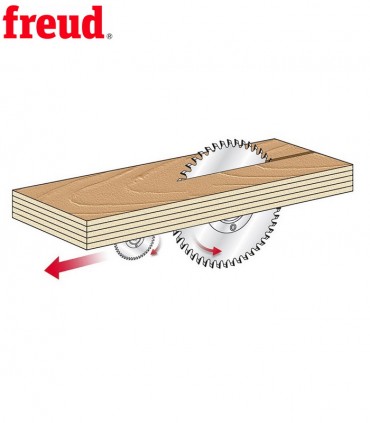 تیغ اره دیسکی الماسه شیار زن کونیکال freud 120×22×2.8-Z24