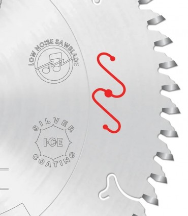 تیغ اره دیسکی الماسه MDF تیز بر freud 220×30×3.2-Z64