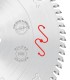 تیغ اره دیسکی الماسه بی صدا کروم نقره  MDF بر freud 250×30×3.2-Z80