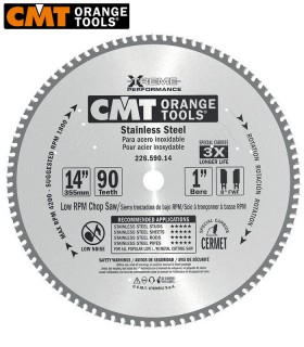 تیغ اره دیسکی الماسه گالوانیزه CMT 355×30×2.2-Z90