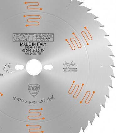 تیغ اره دیسکی الماسه چوب بر CMT 300×30×3.2-Z48