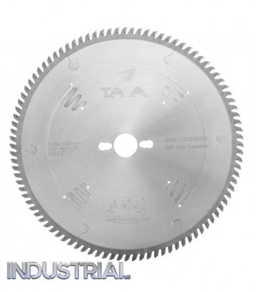 تیغ اره دیسکی ام دی اف بر قطر 300 دندانه 96 صنعتی - TAZA