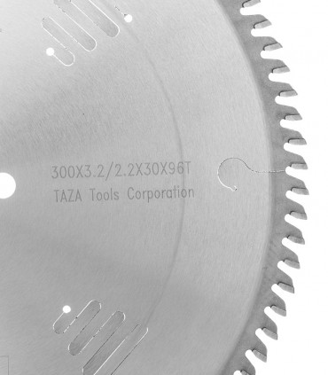 تیغ اره دیسکی ام دی اف بر قطر 300 دندانه 96 صنعتی - TAZA