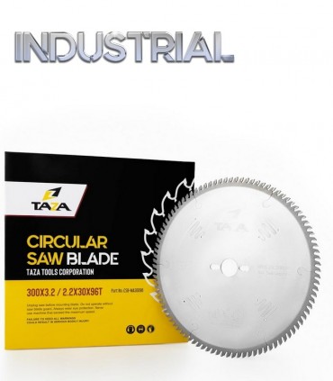 تیغ اره دیسکی ام دی اف بر قطر 300 دندانه 96 صنعتی - TAZA