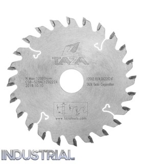 تیغ اره دیسکی الماسه خط زن قطر 120 دندانه 24 صنعتی