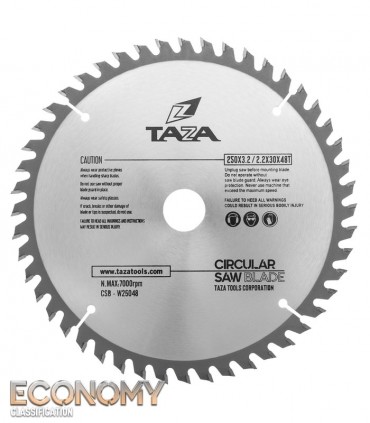 تیغ اره دیسکی چوب بر قطر 250 دندانه 48 تازا