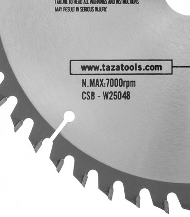 تیغ اره دیسکی چوب بر قطر 250 دندانه 48 تازا