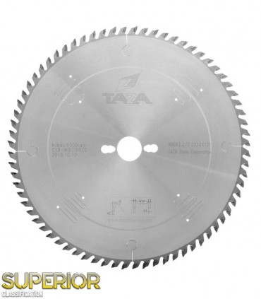 تیغ اره دیسکی چوب بر قطر 300 دندانه 72 سوپریور تازا