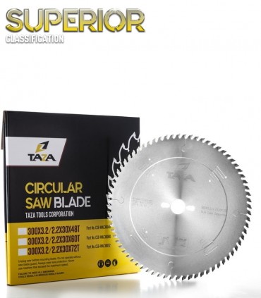 تیغ اره دیسکی چوب بر قطر 300 دندانه 72 سوپریور تازا