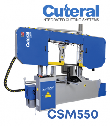 دستگاه اره نواری دوستون نیمه اتوماتیک زاویه بر کاترال Cuteral CSM 550