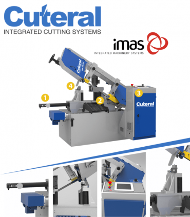 اره نواری بازویی فول اتوماتیک دیجیتال کاترال PAR 280 PLC