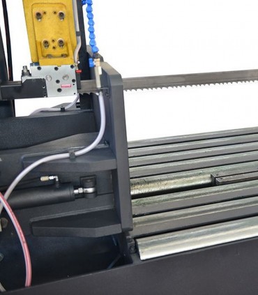 دستگاه اره نواری دوستون نیمه اتوماتیک گیره هیدرولیک تیرکس TBMSY 800 CH