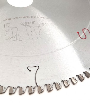 تیغ اره دیسکی الماسه آلومینیوم بر قطر 250 آلبرتو