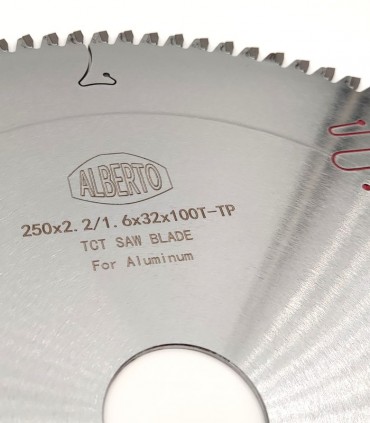 تیغ اره دیسکی الماسه آلومینیوم بر قطر 250 آلبرتو