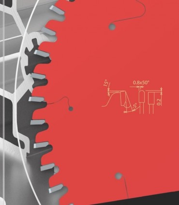 اره دیسکی الماسه آلومینیوم 180x2.5/1.6x30 Z56 فرود  - FR09A001H