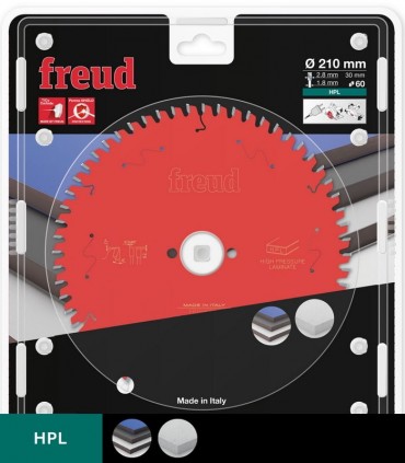 تیغ اره دیسکی برش اچ پی ال HPL فرود ایتالیا قطر 210 دندانه 60