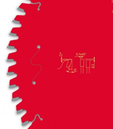 تیغ اره دیسکی برش اچ پی ال و کورین قطر 235 فرود - FR20H001H