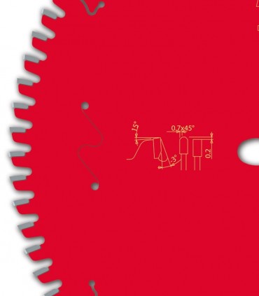 تیغ اره دیسکی الماسه برش اچ پی ال و کورین فرود ایتالیا قطر 254 دندانه 80 - FR24H001M