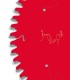 تیغ اره دیسکی الماسه بر ام دی اف قطر 190 دندانه فرود ایتالیا - FR13L002H