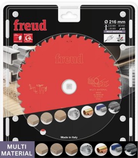 تیغ اره دیسکی الماسه آهن بر قطر 216 دندانه 40 فرود ایتالیا - FR16M001M