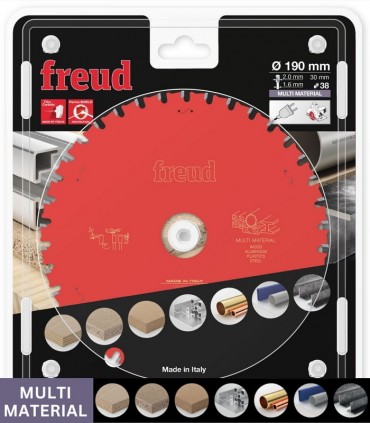 تیغ اره دیسکی الماسه آهن بر قطر 190 دندانه 38 فرود ایتالیا - FR13M001H