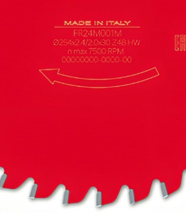 تیغ اره دیسکی الماسه فلز بر فرود ایتالیا قطر  254 دندانه 48 - Fr24M001M