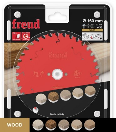 تیغ اره دیسکی الماسه چوب بر قطر 160 دندانه 36 فرود ایتالیا - FR06W004H