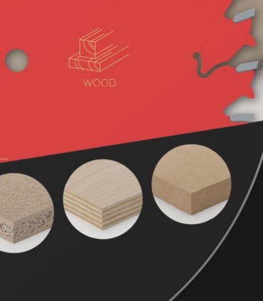 تیغ اره دیسکی الماسه چوب بر قطر 160 دندانه 36 فرود ایتالیا - FR06W004H