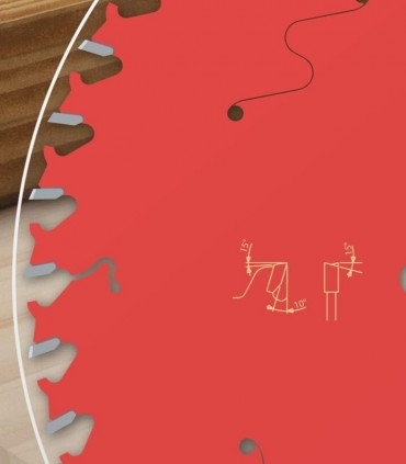 تیغ اره دیسکی الماسه دندانه ریز قطر 190 دندانه 56 فرود ایتالیا - FR13W009H