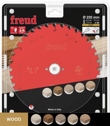 تیغ اره دیسکی الماسه چوب بری قطر 235 دندانه 36 فرود ایتالیا - FR20W004H