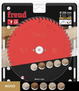 تیغ اره دیسکی الماسه دندانه ریز قطر 235 دندانه 56  فرود ایتالیا - FR20W006H