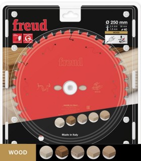 تیغ اره دیسکی الماسه چوب بر 25 سانت دندانه 40 فرود ایتالیا - FR23W001M
