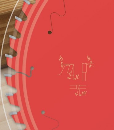 تیغ اره دیسکی الماسه چوب بر 25 سانت دندانه 48 فرود ایتالیا - FR23W004MC