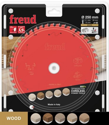 تیغ اره دیسکی الماسه چوب بر 25 سانت دندانه 48 فرود ایتالیا - FR23W004MC