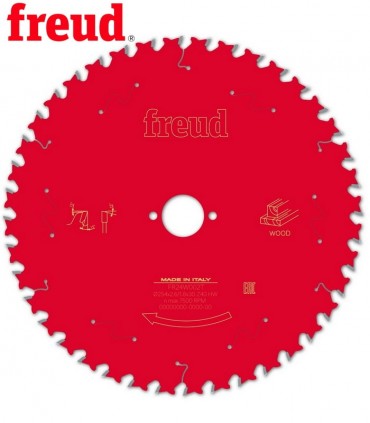 تیغ اره دیسکی الماسه چوب بری قطر 254 دندانه 40 فرود ایتالیا - FR24W002T