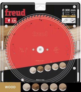 تیغ اره دیسکی الماسه برش چوب قطر 30 سانت دندانه 72 فرود ایتالیا - FR28W002T
