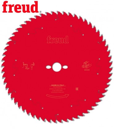 تیغ اره دیسکی الماسه چوب بر قطر 355 دندانه 60 فرود ایتالیا - FR33W001H