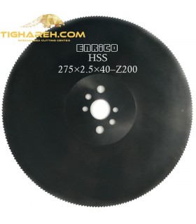 تیغ اره دیسکی HSS  آهن بر ENRICO - 275×2.5×40-Z200