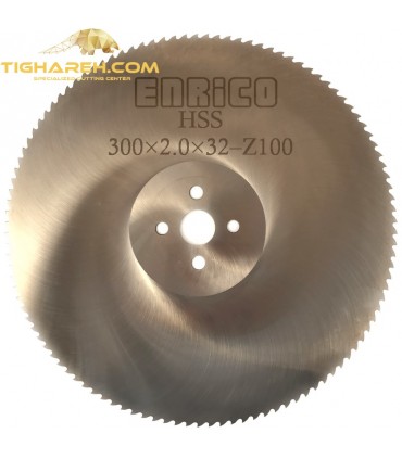 تیغ اره دیسکی HSS  آهن بر ENRICO - 300×2.0×32-Z100