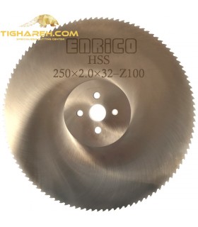 تیغ اره دیسکی HSS/DMO5 آلومینیوم بر ENRICO - 250×2.0×32-Z100